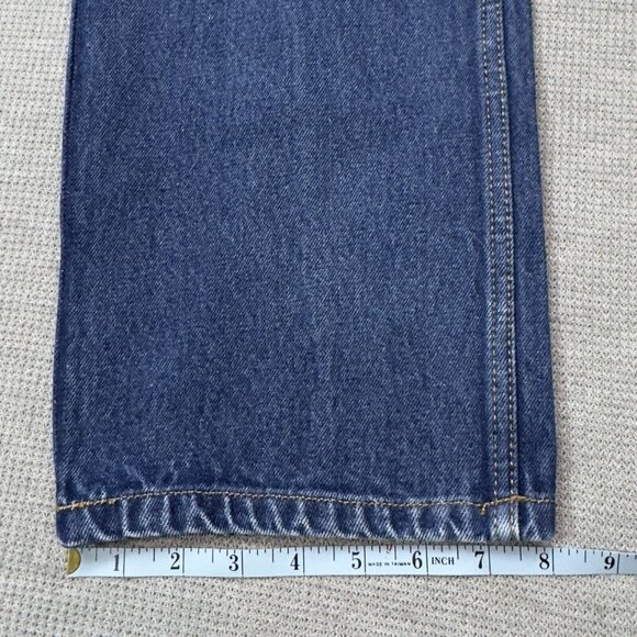 Dickies Mens Blue Denim Jeans Straight Medium Wash 5 Pockets Cotton Size 33X30 - Picture 12 of 12